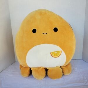NEW Squishmallow Veronica The Octopus Sliced Orange Plush Stuffed Animal 16"